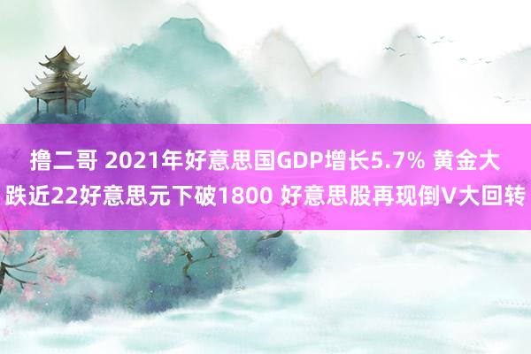 撸二哥 2021年好意思国GDP增长5.7% 黄金大跌近22好意思元下破1800 好意思股再现倒V大回转