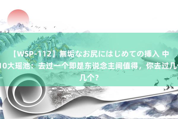 【WSP-112】無垢なお尻にはじめての挿入 中国10大瑶池：去过一个即是东说念主间值得，你去过几个？